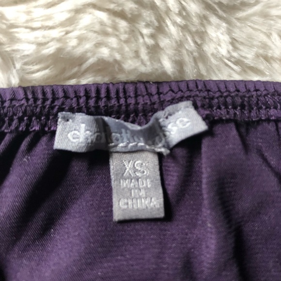 Charlotte Russe One Piece Purple Body - Picture 2 of 3